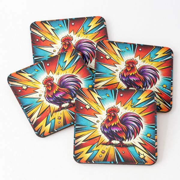Item preview, Comic Art Rooster designed and sold by Planetporridge.