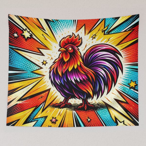Item preview, Comic Art Rooster designed and sold by Planetporridge.