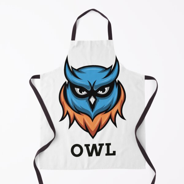 Item preview, Scary blue owl designed and sold by RetailRand.