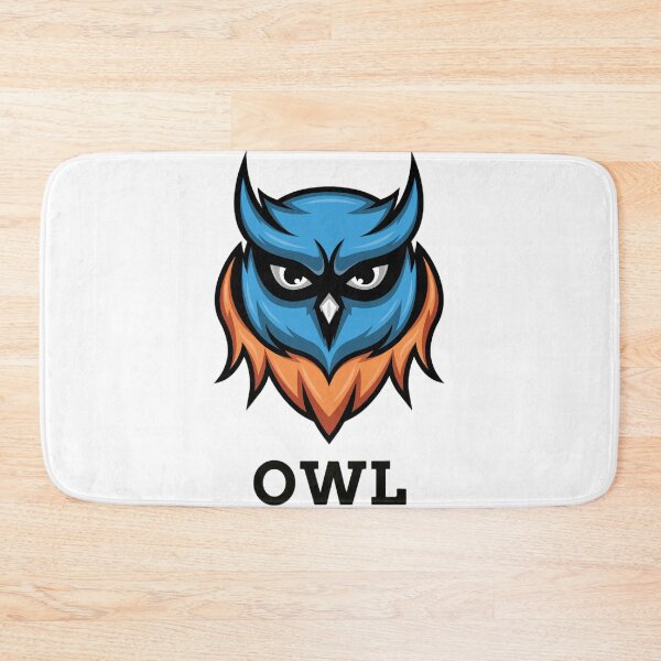 Item preview, Scary blue owl designed and sold by RetailRand.