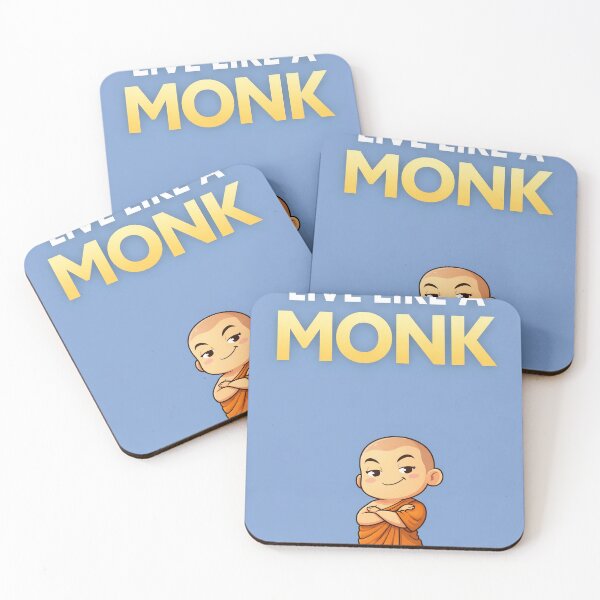 Item preview, Live like a Monk designed and sold by Eliteemporia.