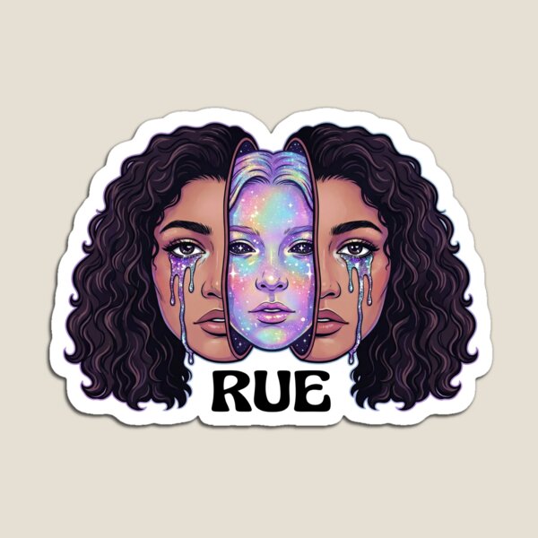 Aperçu de l'œuvre Euphoria Rue et Jules - Zendaya créée et vendue par BubblePieces.
