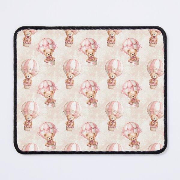 Item preview, Pink Coquette Teddy Bear Pattern  designed and sold by LouieVanille.