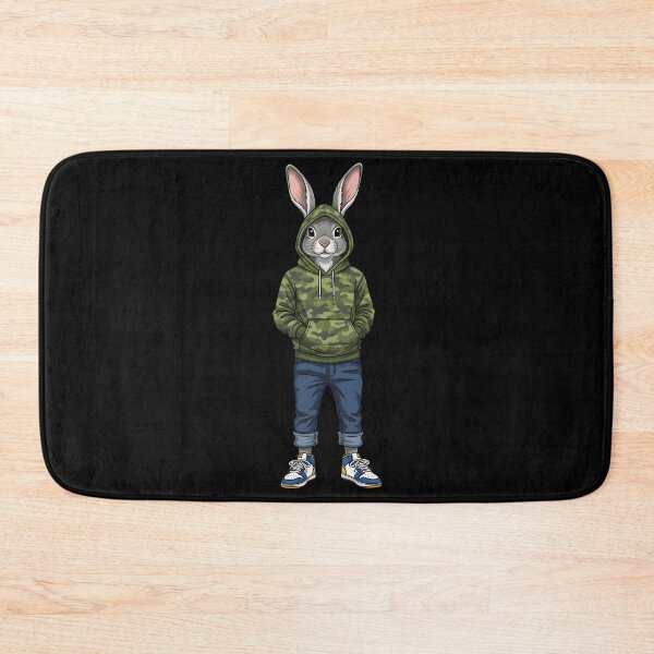 Item preview, Funny Rabbit Hip Hop Bunny Camo Easter designed and sold by OlakunleOloroz.