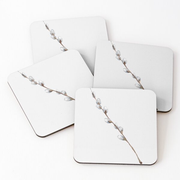 Item preview, Minimal Willow Twig Watercolor designed and sold by Sagi Jane Art.