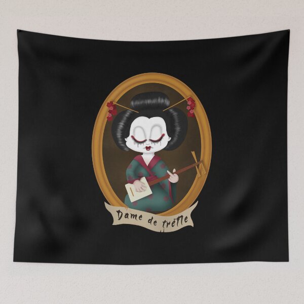 Item preview, Queen of Clubs designed and sold by kassandra369.