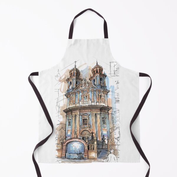 Item preview, 2ND CANVAS PILGRIM CHURCH PONTEVEDRA SPAIN designed and sold by redmoon64.
