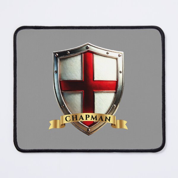 Item preview, Chapman England Heraldic Name Shield designed and sold by Highlandkings.