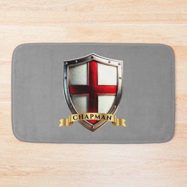 Item preview, Chapman England Heraldic Name Shield designed and sold by Highlandkings.