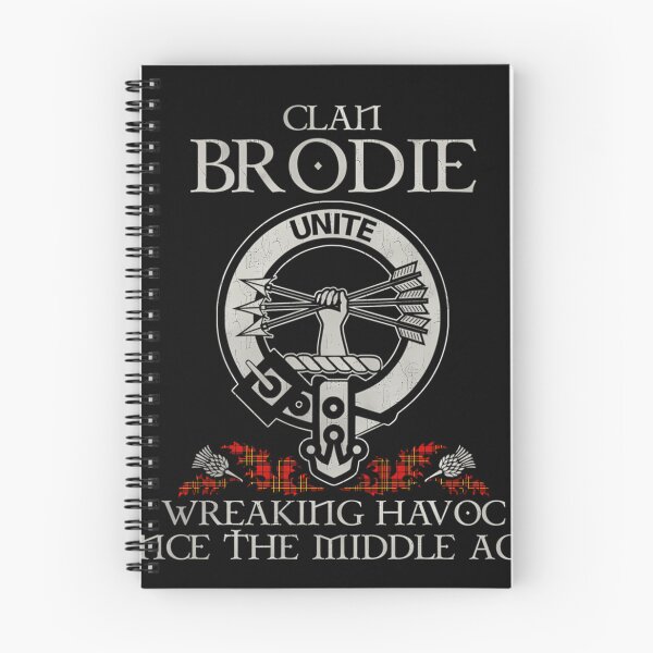 Item preview, Clan Brodie Red Crest Scottish Surname Tartan Thistle Vintage designed and sold by WilliamL1.