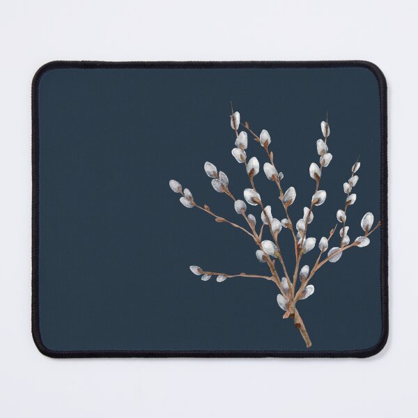 Item preview, Blooming Willow Branches Watercolor designed and sold by Sagi Jane Art.