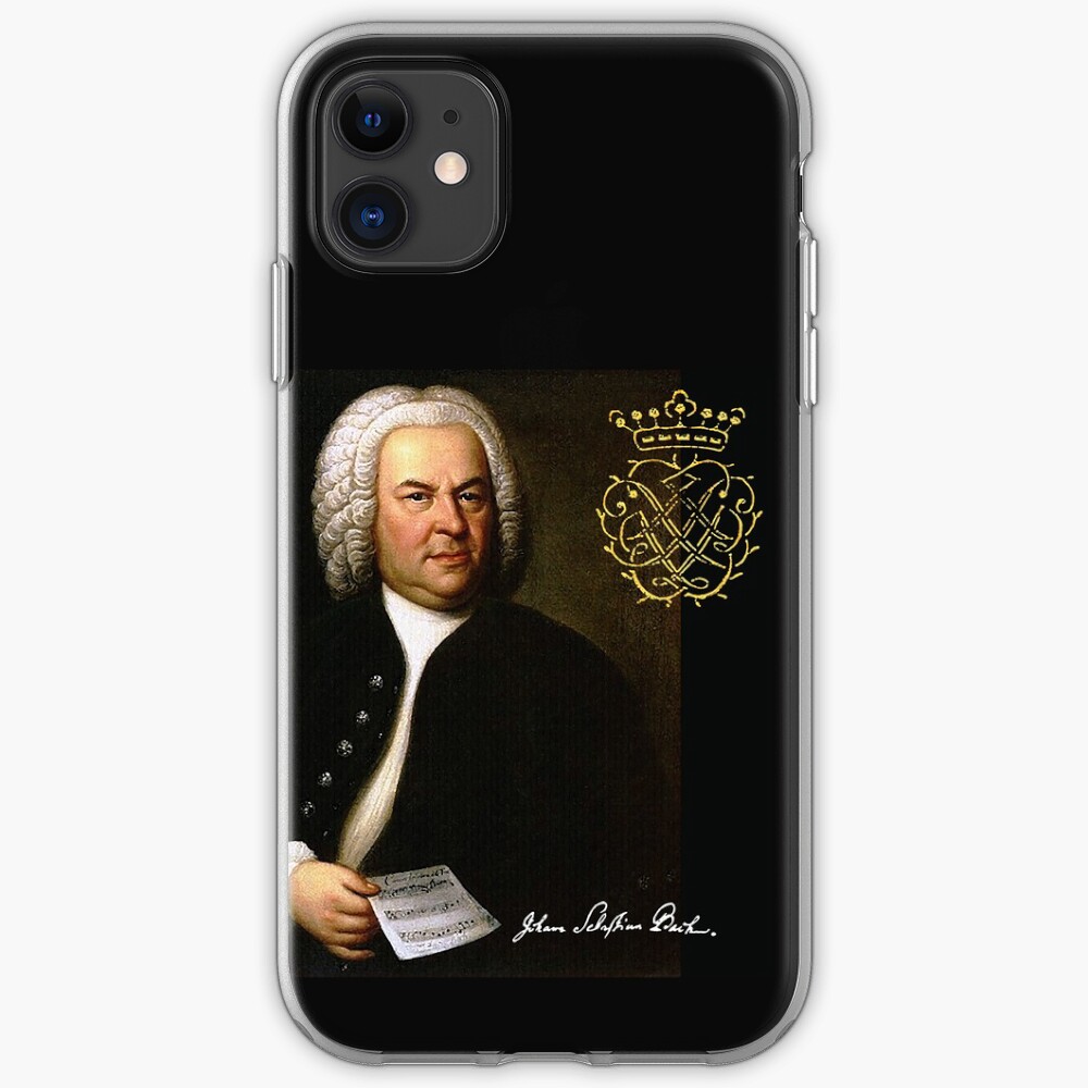 Bach with his Monogram iPhone Case & Cover