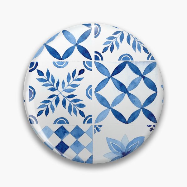 Item preview, Portuguese ornament pattern - Azulejos designed and sold by PrintableTravel.