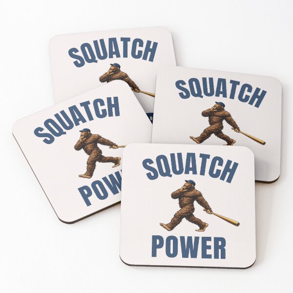 Item preview, Squatch Power -- Bigfoot home run humor designed and sold by The Sporty Nerd.
