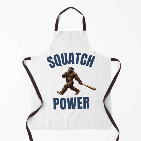 Item preview, Squatch Power -- Bigfoot home run humor designed and sold by The Sporty Nerd.