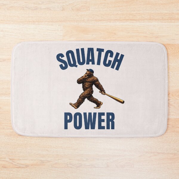 Item preview, Squatch Power -- Bigfoot home run humor designed and sold by The Sporty Nerd.