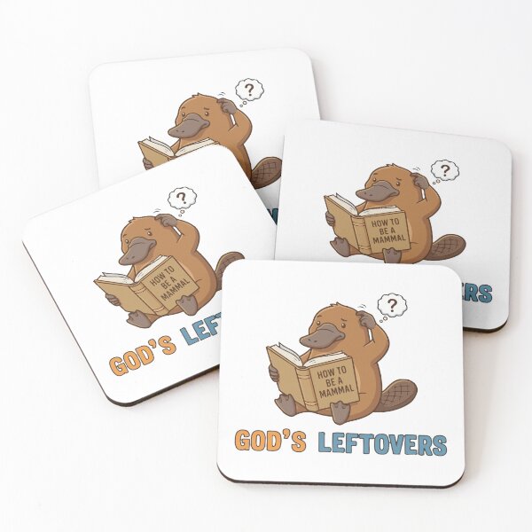 Item preview, Gods Leftovers Funny Confused Platypus Design designed and sold by Petzzz.