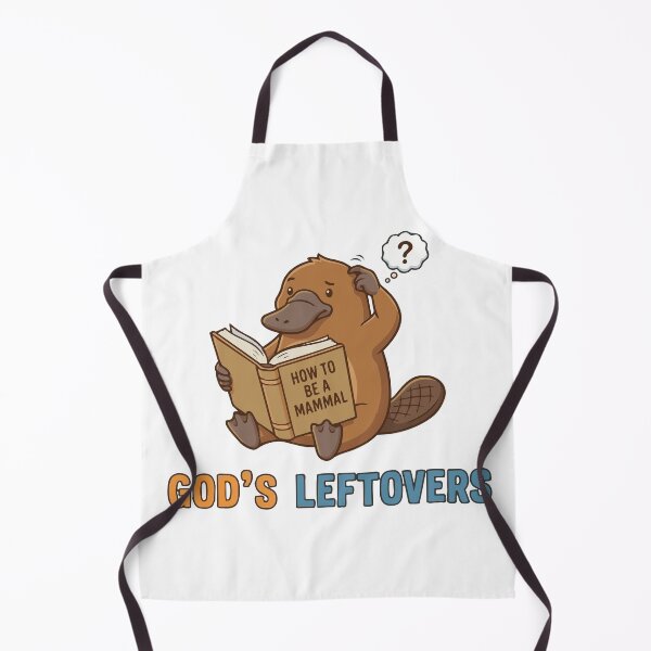 Item preview, Gods Leftovers Funny Confused Platypus Design designed and sold by Petzzz.