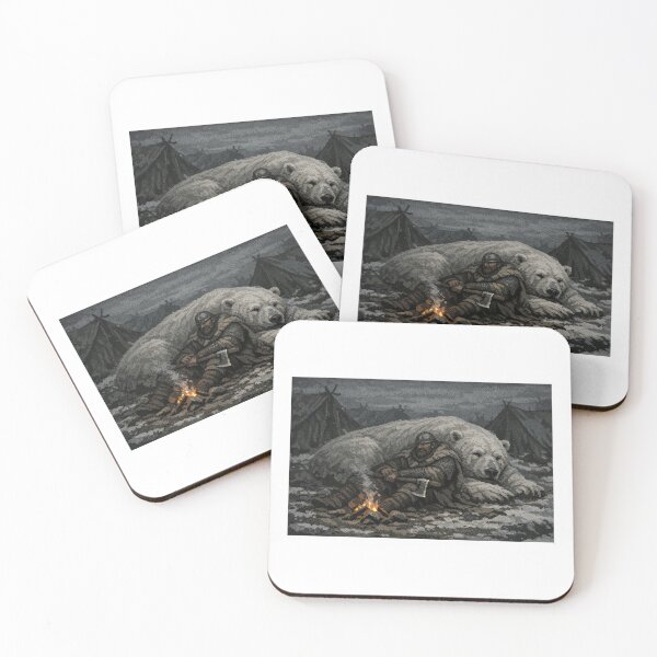 Item preview, The Bear Warrior’s Slumber designed and sold by Frogmen shop.