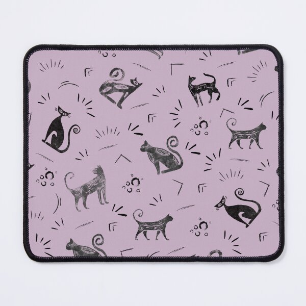 Item preview, Cave Art Cats on Pastel Magenta designed and sold by KSimpson838.