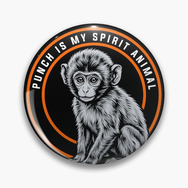 Item preview, Punch Is My Spirit Animal – Cute Abandoned Baby Monkey designed and sold by artworkathome.
