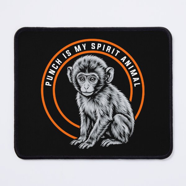 Item preview, Punch Is My Spirit Animal – Cute Abandoned Baby Monkey designed and sold by artworkathome.