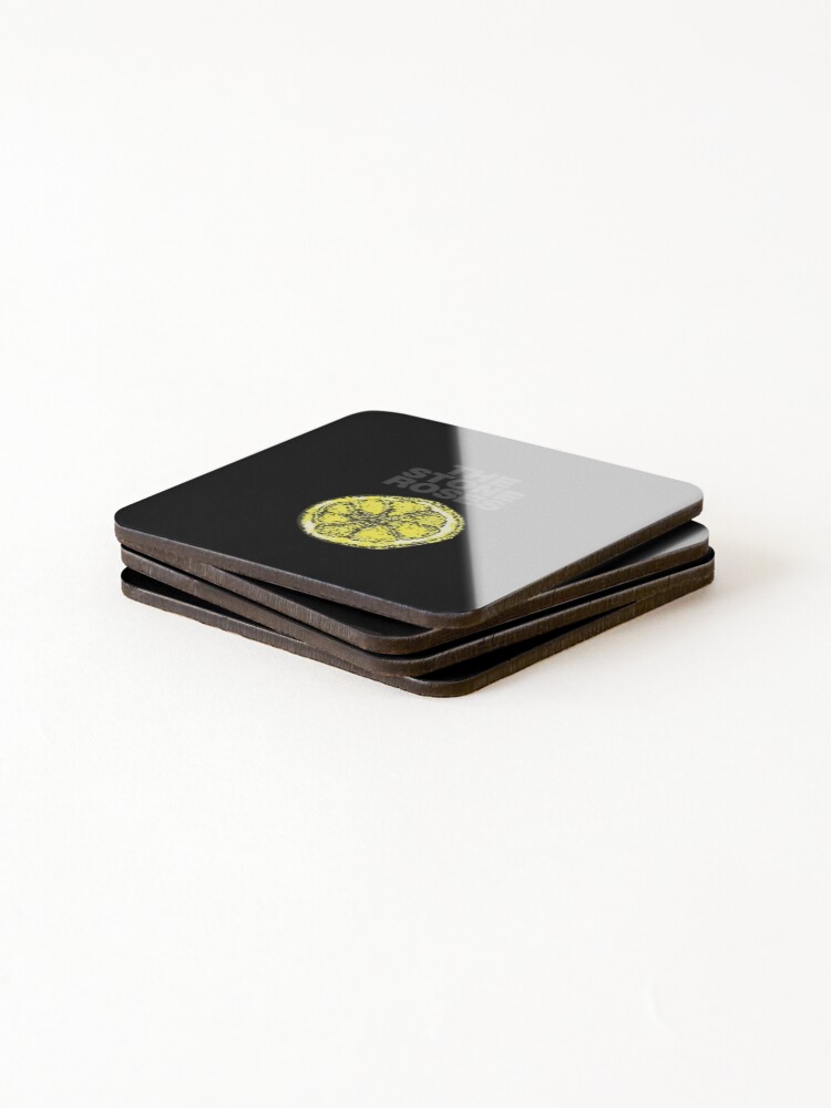 Thumbnail 4 of 5, Coasters (Set of 4), Stone Roses Merch The Stone Roses Lemon designed and sold by CFHSTORE.
