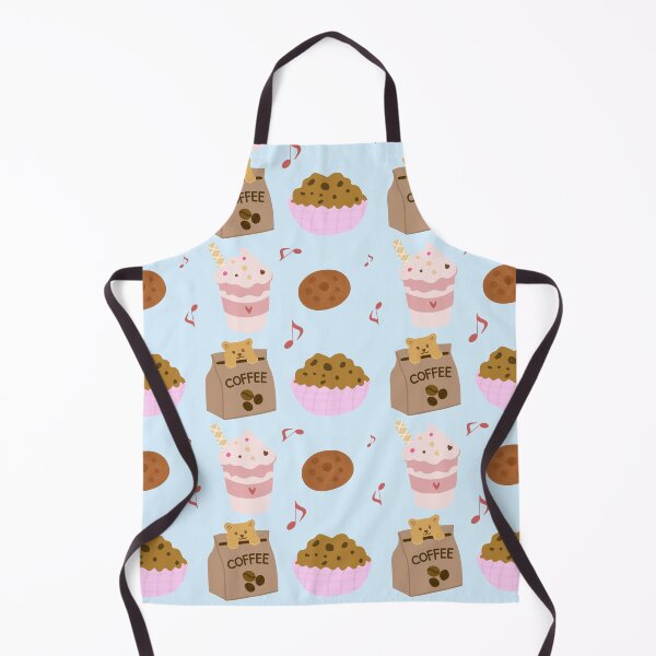 Item preview, Cute Coffee Cookie Seamless Pattern designed and sold by Teenidesign .