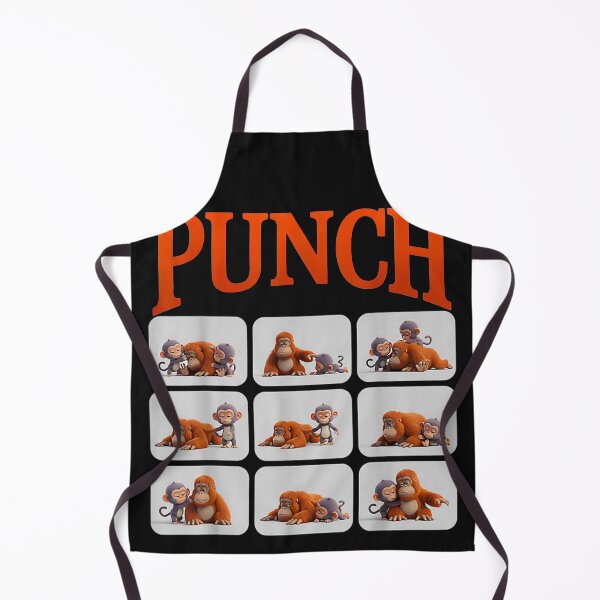 Item preview, PunchMonkey Orangutan Primate Humor Animal Lover designed and sold by FemmeForge.