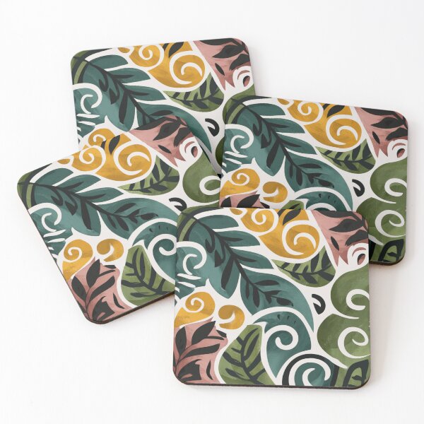 Aperçu de l'œuvre Nouvelle-Zélande Maori Paua Pattern Koru Design 822 créée et vendue par GrinGalore.