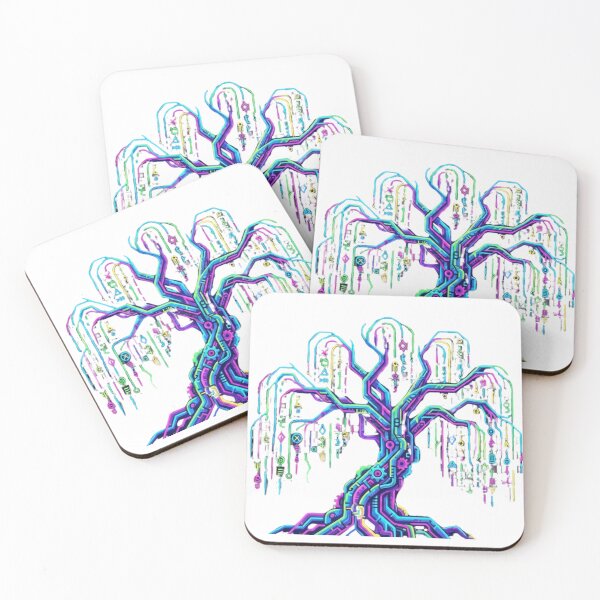 Item preview, Willow Tree of Digital Knowledge designed and sold by mossandmyth1984.