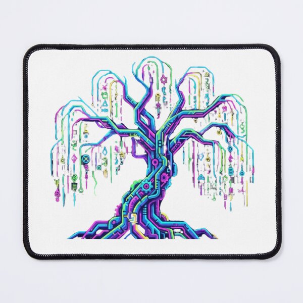 Item preview, Willow Tree of Digital Knowledge designed and sold by mossandmyth1984.