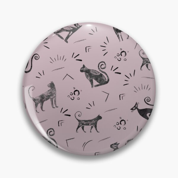 Item preview, Cave Art Cats on Pastel Crimson designed and sold by KSimpson838.