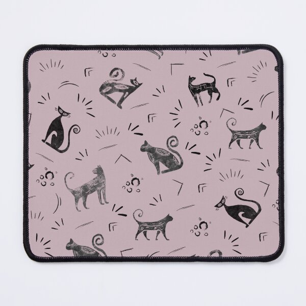 Item preview, Cave Art Cats on Pastel Crimson designed and sold by KSimpson838.