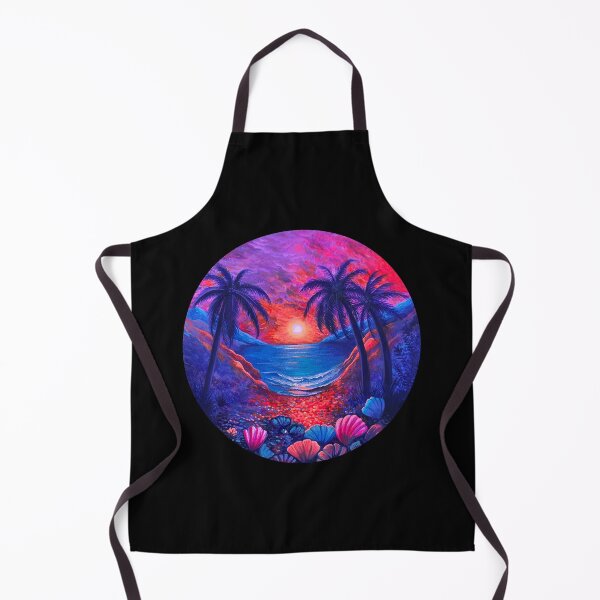 Artikelvorschau, Sonnenuntergang am Strand Gemälde entworfen und verkauft von shantilovesart.