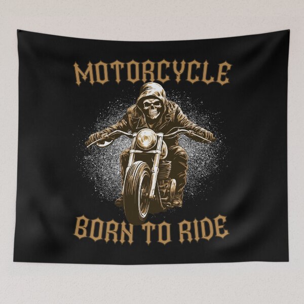 Item preview, Motorcycle vintage old man biker designed and sold by MaximWundersee.