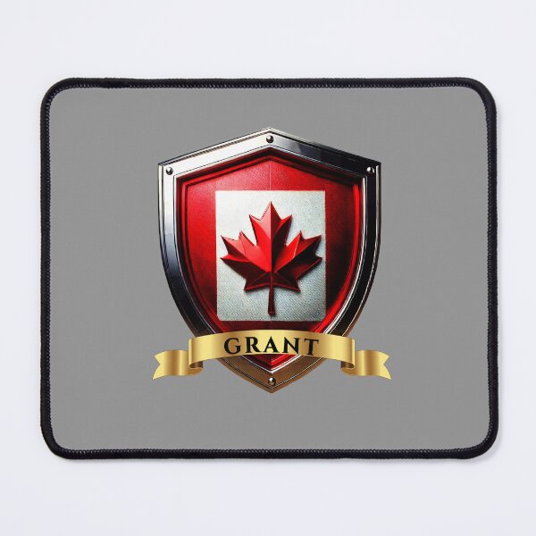 Item preview, Grant Canada Heraldic Name Shield designed and sold by Highlandkings.