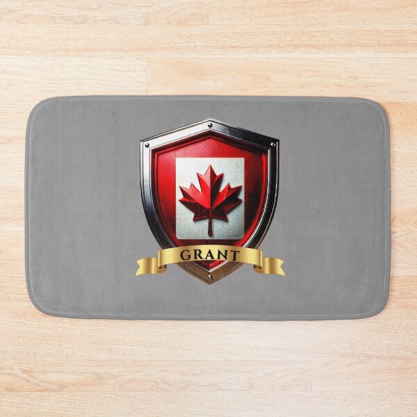 Item preview, Grant Canada Heraldic Name Shield designed and sold by Highlandkings.