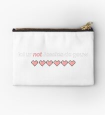 lol ur not jdg Studio Pouch