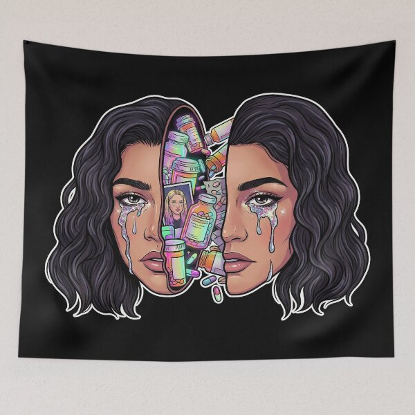 Item preview, Euphoria Rue and Jules - Zendaya designed and sold by BubblePieces.