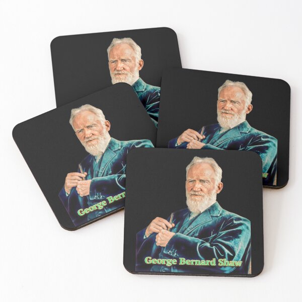 Item preview, George Bernard Shaw (26 July 1856 – 2 Nov 1950) Irish playwright, critic, polemicist and political activist  designed and sold by OliDesigns.