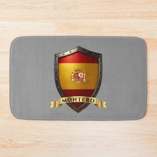 Item preview, Montero Spain Surname Shield designed and sold by Highlandkings.