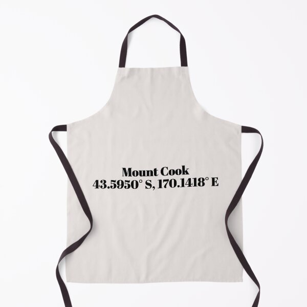 Item preview, Mount Cook, New Zealand Coordinates designed and sold by ApricityPhrases.