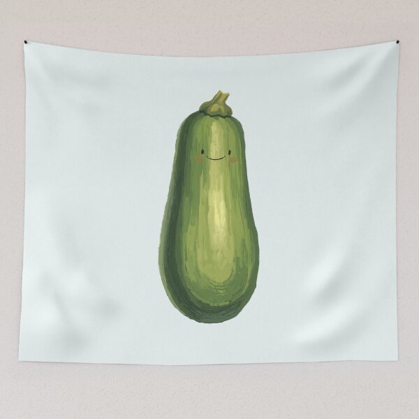 Item preview, Cute Zucchini designed and sold by heartart85.