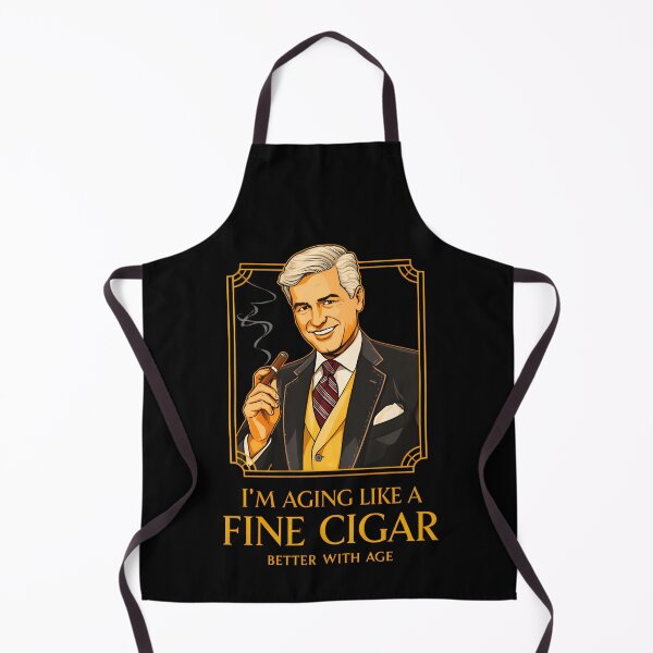 Item preview, I'm Aging Like A Fine Cigar - Vintage Art Deco Birthday Gift designed and sold by Zayavca.