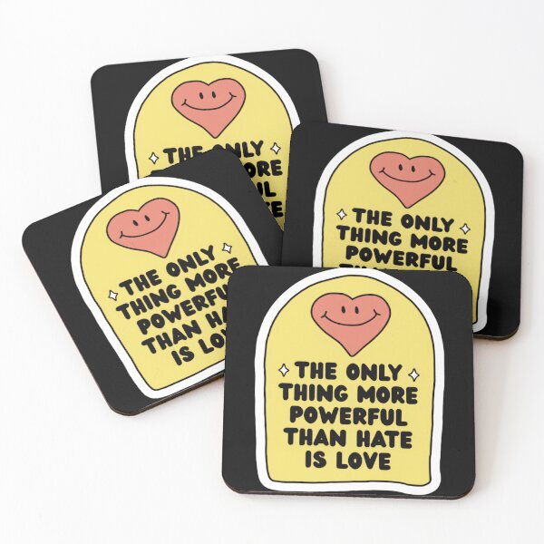 Item preview, The Only Thing More Powerful Than Hate Is Love Arch Shape designed and sold by SkeletonsDanger.