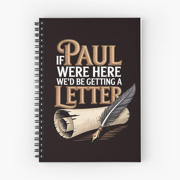 Item preview, If Paul Were Here We'd Be Getting A Letter – Funny Bible Humor For Faithful American Church Members designed and sold by Redgiant87x.