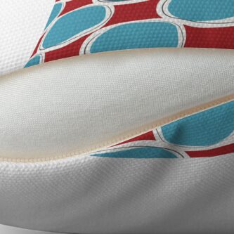 Alternate view of MCM-Circles Throw Pillow