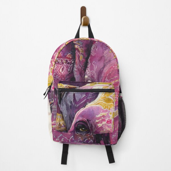 Item preview, Colorful patterned elephant designed and sold by anytka.