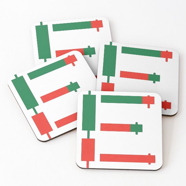 Item preview, Stock Market Candlestick Pattern Art designed and sold by Adappai.